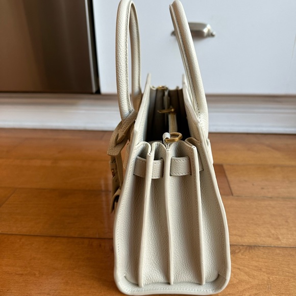 NWT Saint Laurent Sac du Jour Baby in Sea Salt - Picture 3 of 10